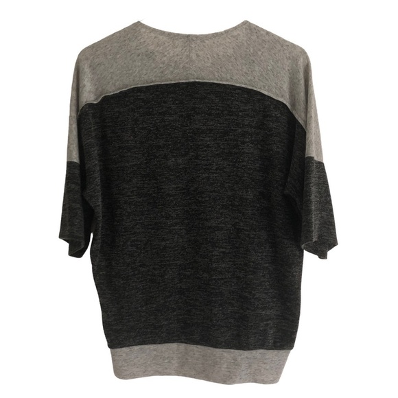 10 Crosby Derek Lam Color Block Knit Sweater Gray Size Small - Picture 4 of 10